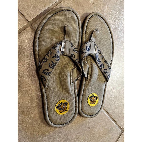 Simple hemp cal bears flip flops (University of California, Berkeley) main image 6
